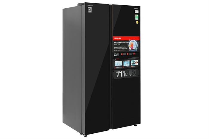 Tủ lạnh Toshiba Inverter 711 lít Side By Side GR-RS905WIA-PGV(22)-XK